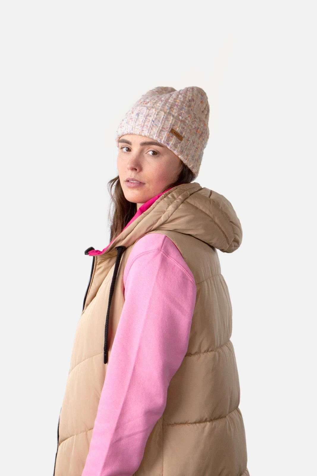 Barts Joye Beanie Cream 5 Barts Joye Beanie Cream - Image 3