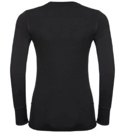 Odlo W Suw Crew L/S Merino 14 Odlo W Suw Crew L/S Merino -Winter Sportswear 110811 15001 Torso Back