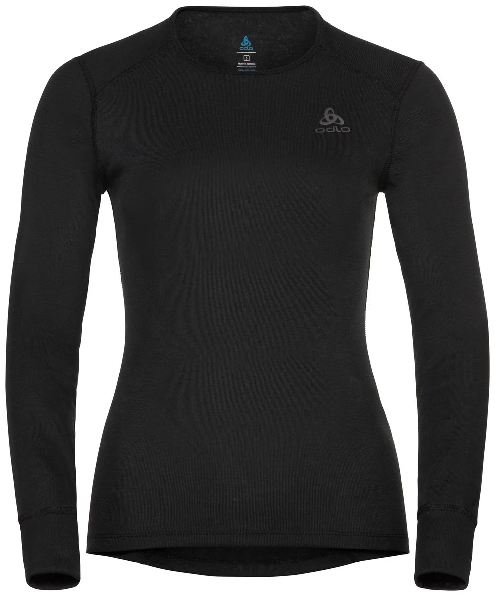 Odlo W BL TOP Crew Neck L/S ACTIVE WARM ECO 3 Odlo W BL TOP Crew Neck L/S ACTIVE WARM ECO