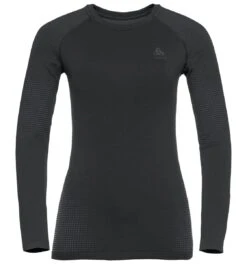 Odlo W BL TOP Crew Neck L/S PERFORMANCE WARM ECO