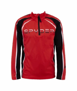 Spyder Boys Downhill Zip T-neck