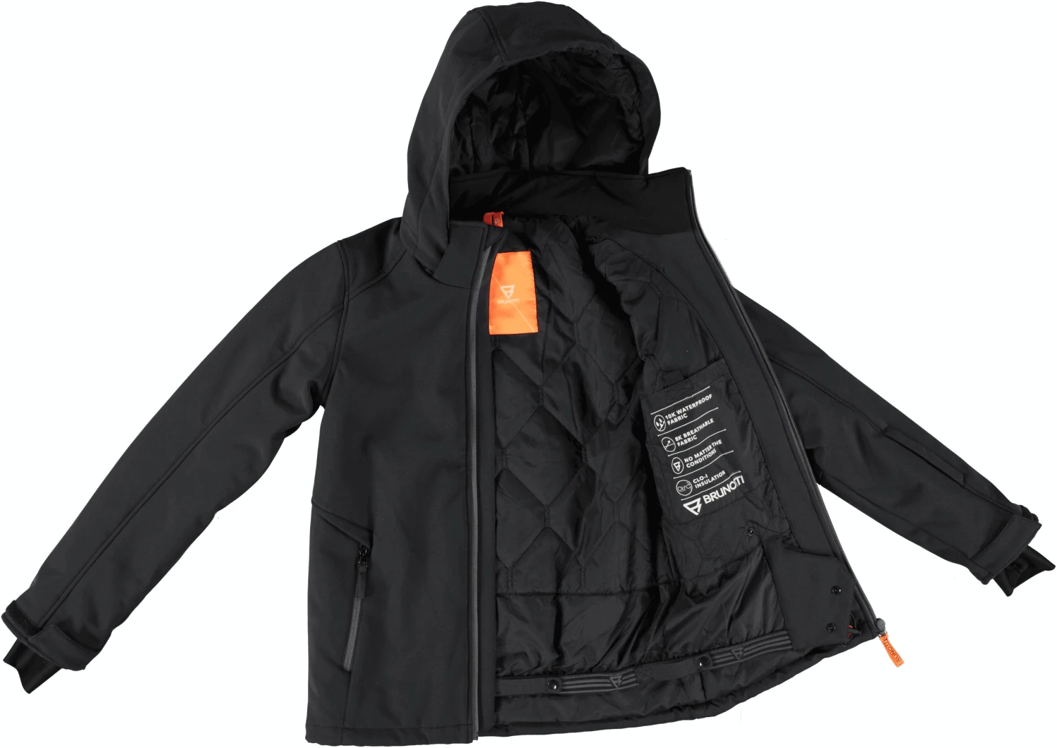 Brunotti Marsala_JR_N Boys Softshelljacket 6 Brunotti Marsala_JR_N Boys Softshelljacket - Image 4