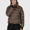 Brunotti W Mirai-Flower Snowjacket 1 Brunotti W Mirai-Flower Snowjacket -Winter Sportswear Brunotti W Mirai Flower Snowjacket 2023 4497 Hazel 1