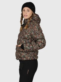 Brunotti W Mirai-Flower Snowjacket -Winter Sportswear Brunotti W Mirai Flower Snowjacket 2023 4497 Hazel 4