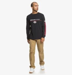 DC Shoes M Paktrak LS Tee 2019 10 DC Shoes M Paktrak LS Tee 2019 -Winter Sportswear DC Shoes M Paktrak LS tee 2019 EDYZT03940 KVJ0 Black 4 k120549 edyzt03940 kvj0 black