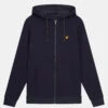 Lyle & Scott Lyle And Scott Full Zip Fly Fleece Hoodie 2023 -Winter Sportswear Full Zip Fly Fleece Hoodie navy 1