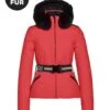 Goldbergh Hida Jacket Faux Fur 2 Goldbergh Hida Jacket Faux Fur -Winter Sportswear Goldbergh Hida Jacket Faux Fur 2023 4460 Flame 1