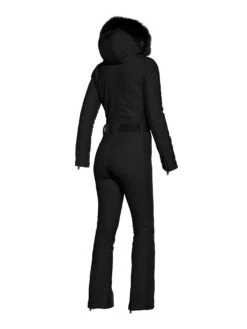 Goldbergh Parry Jumpsuit Faux Fur -Winter Sportswear Goldbergh Parry Ski Suit Faux Fur Black 2023 4