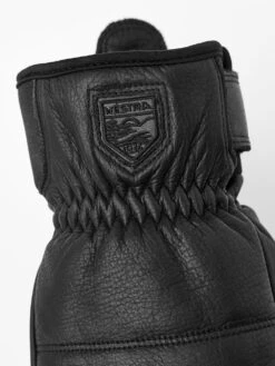 Hestra Alpine Leather Primaloft Mitt -Winter Sportswear Hestra Alpine Leather Primaloft Mitt 2023 100 Black 3