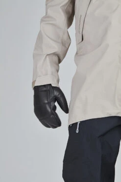 Hestra Alpine Leather Primaloft Mitt -Winter Sportswear Hestra Alpine Leather Primaloft Mitt 2023 100 Black 5