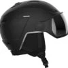 Salomon Pioneer Lt Visor Fls -Winter Sportswear L41529500 0 GHO PIONEER LT VISOR FLS BLACK.png.cq5dam.web .1200.1200