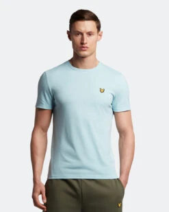 Lyle & Scott Lyle And Scott Martin SS T-Shirt 2023 -Winter Sportswear Martin SS T Shirt Blue 2
