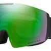 Oakley Fall Line L - Matte Black - Prizm Snow Jade Iridium -Winter Sportswear Oakley Fall Line L Matte