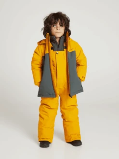 Protest B Prtnadin Td Snowjacket -Winter Sportswear PRTNADIN TD Snowjacket Dark Yellow 5