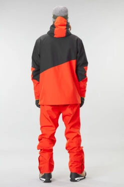 Picture M Trifid Jacket -Winter Sportswear Picture M Trifid Jacket 2022 a black pumpkin red 4