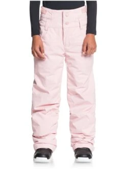 Roxy G Diversion Girl Pant -Winter Sportswear Roxy G Diversion Girl Pant 2021 MEM0 Powder Pink 1 k122882 mem0 powder pink