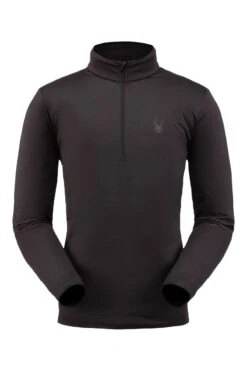 Spyder M Prospect Zip T-neck -Winter Sportswear Spyder M Prospect Zip T Neck 2020 001 Black 1