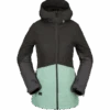 Volcom W Strayer Ins Jacket 2 Volcom W Strayer Ins Jacket -Winter Sportswear Volcom W Strayer Ins Jacket Black Green 2022 1